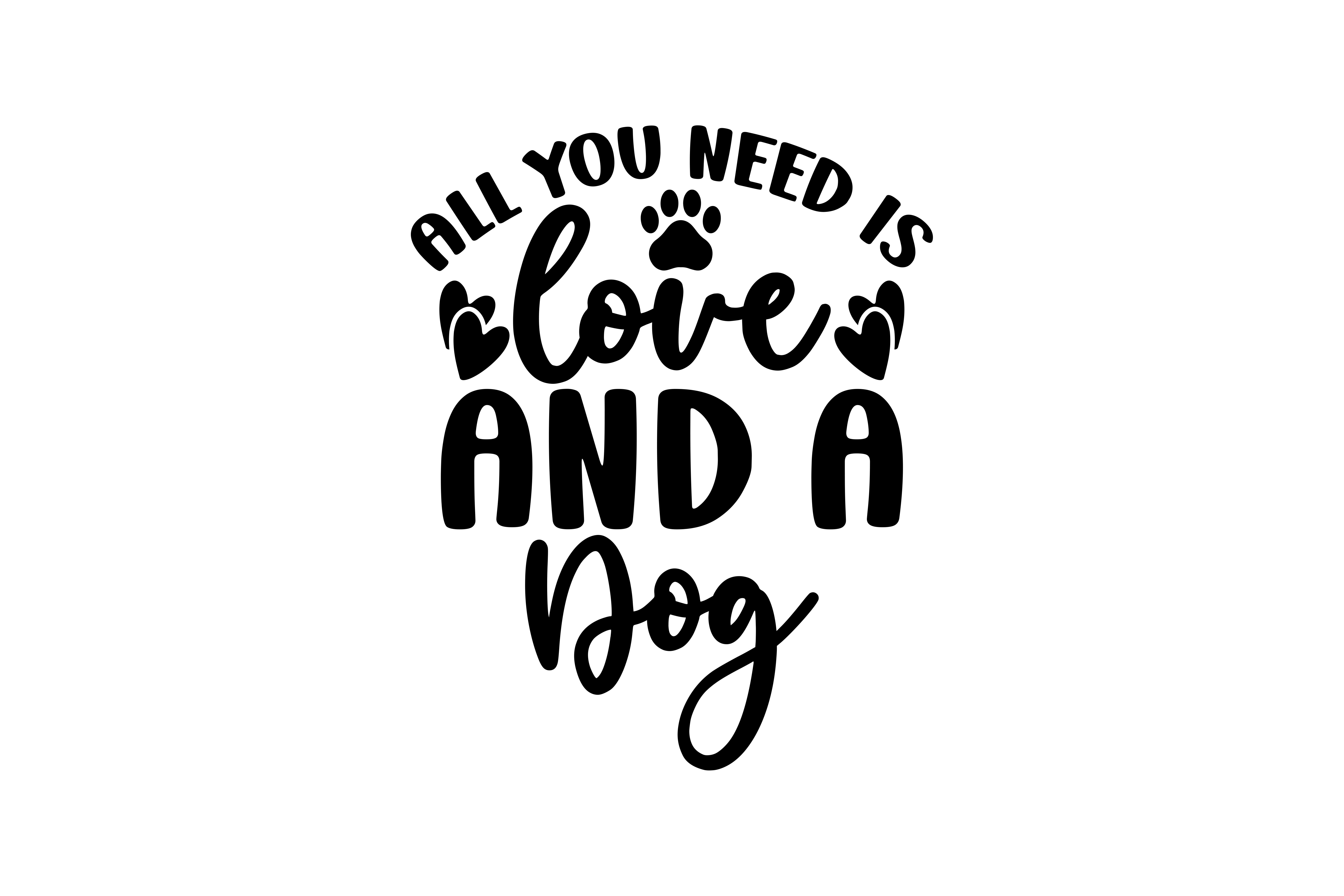 Arte de frase pronta para estampar